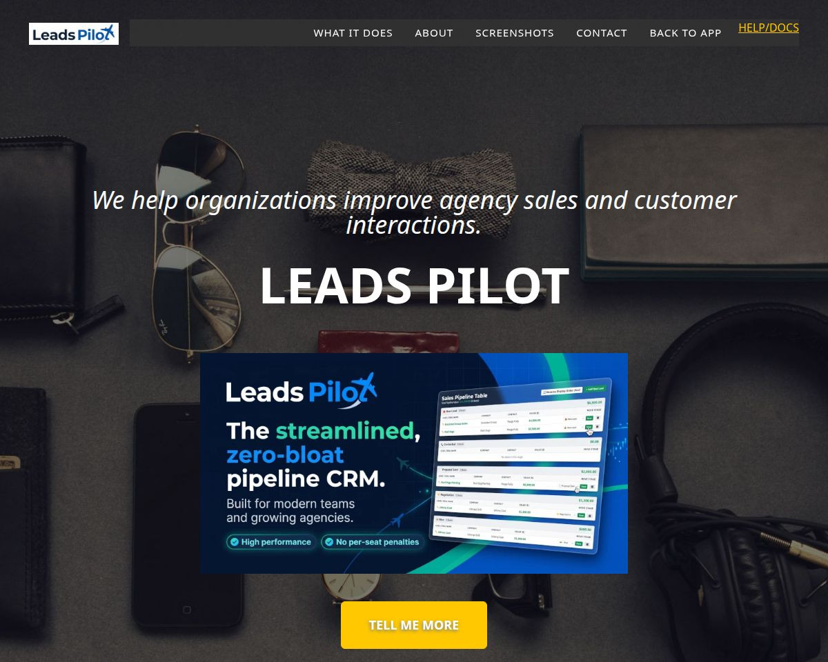 Leads Pilot