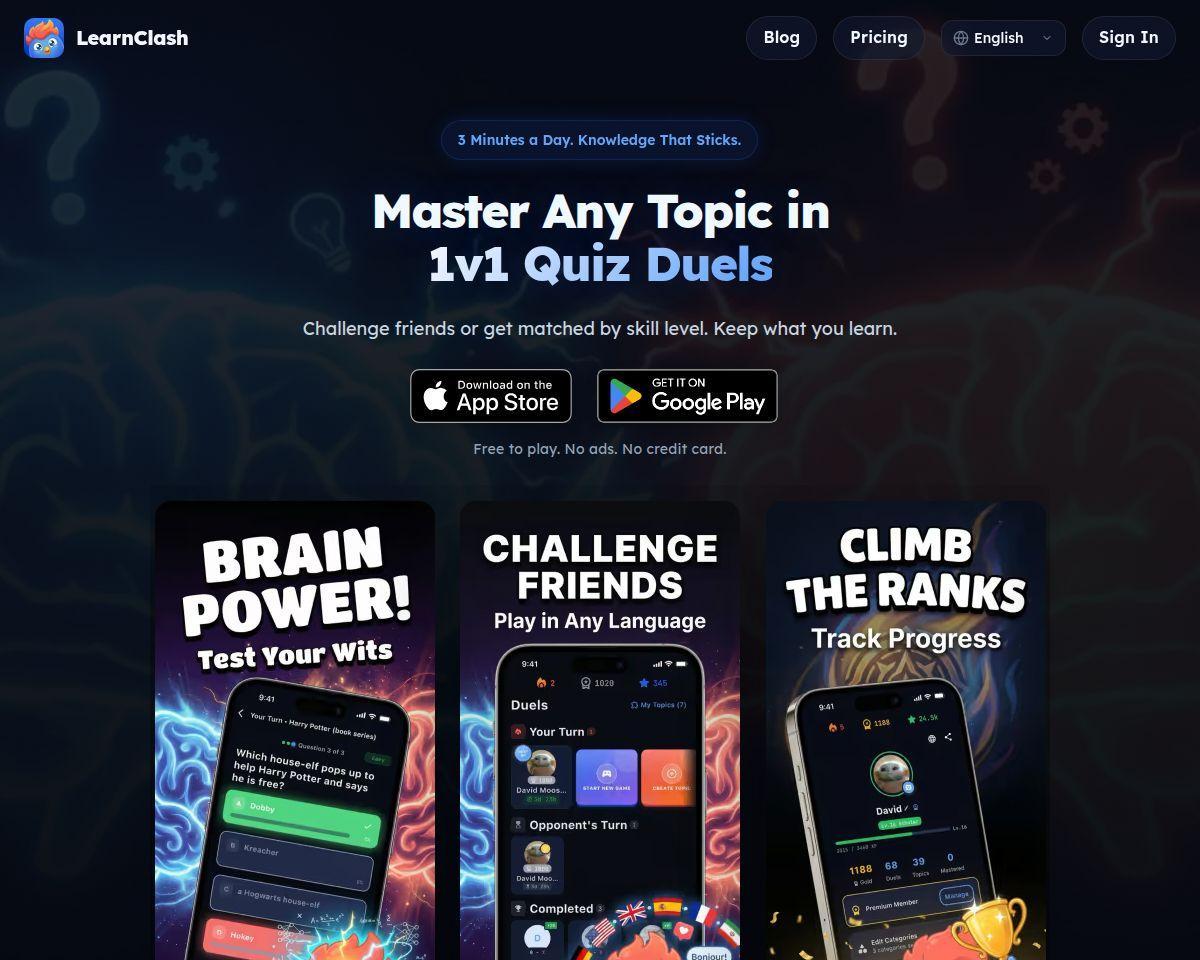 LearnClash Screenshot