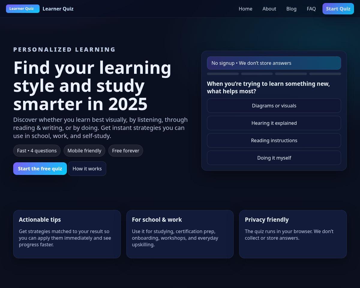 https://learner-quiz.netlify.app/