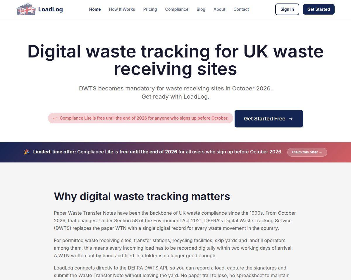 https://loadlog.co.uk/