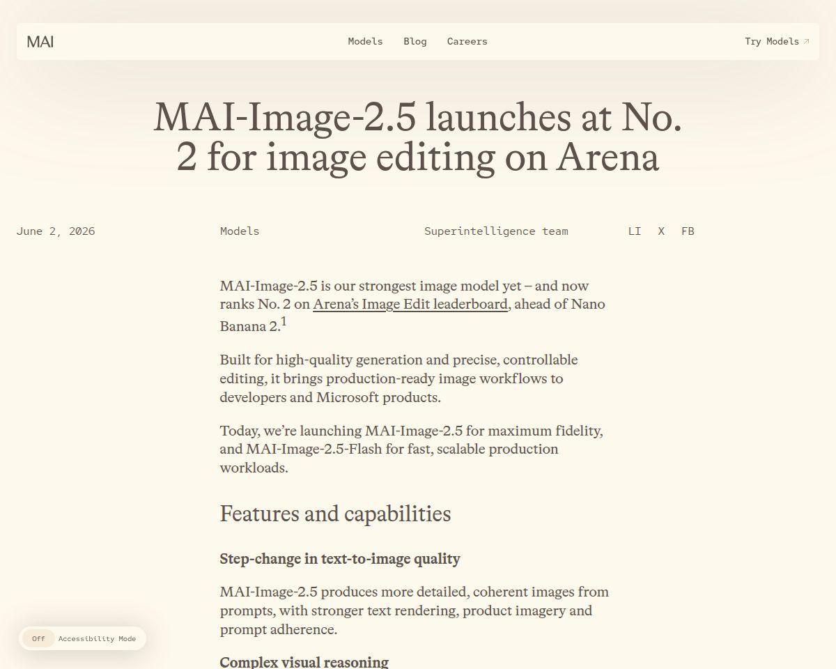 MAI-Image-2.5