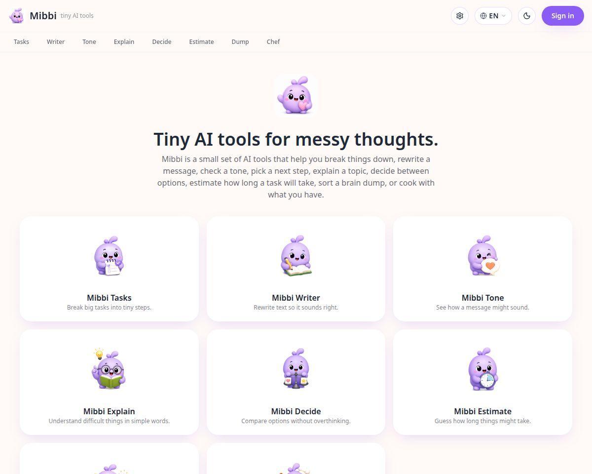Mibbi Tools
