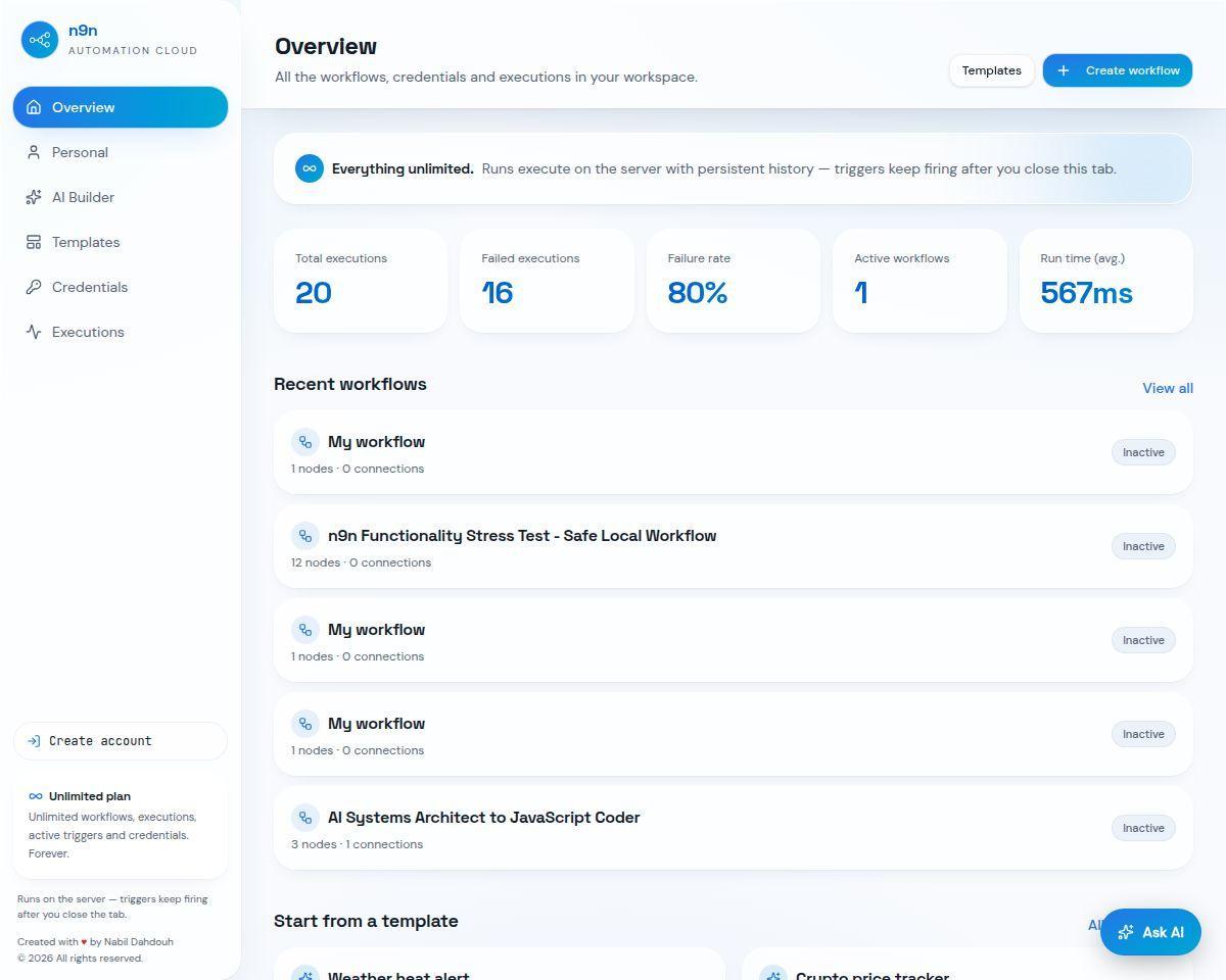 n9n — Unlimited Automation