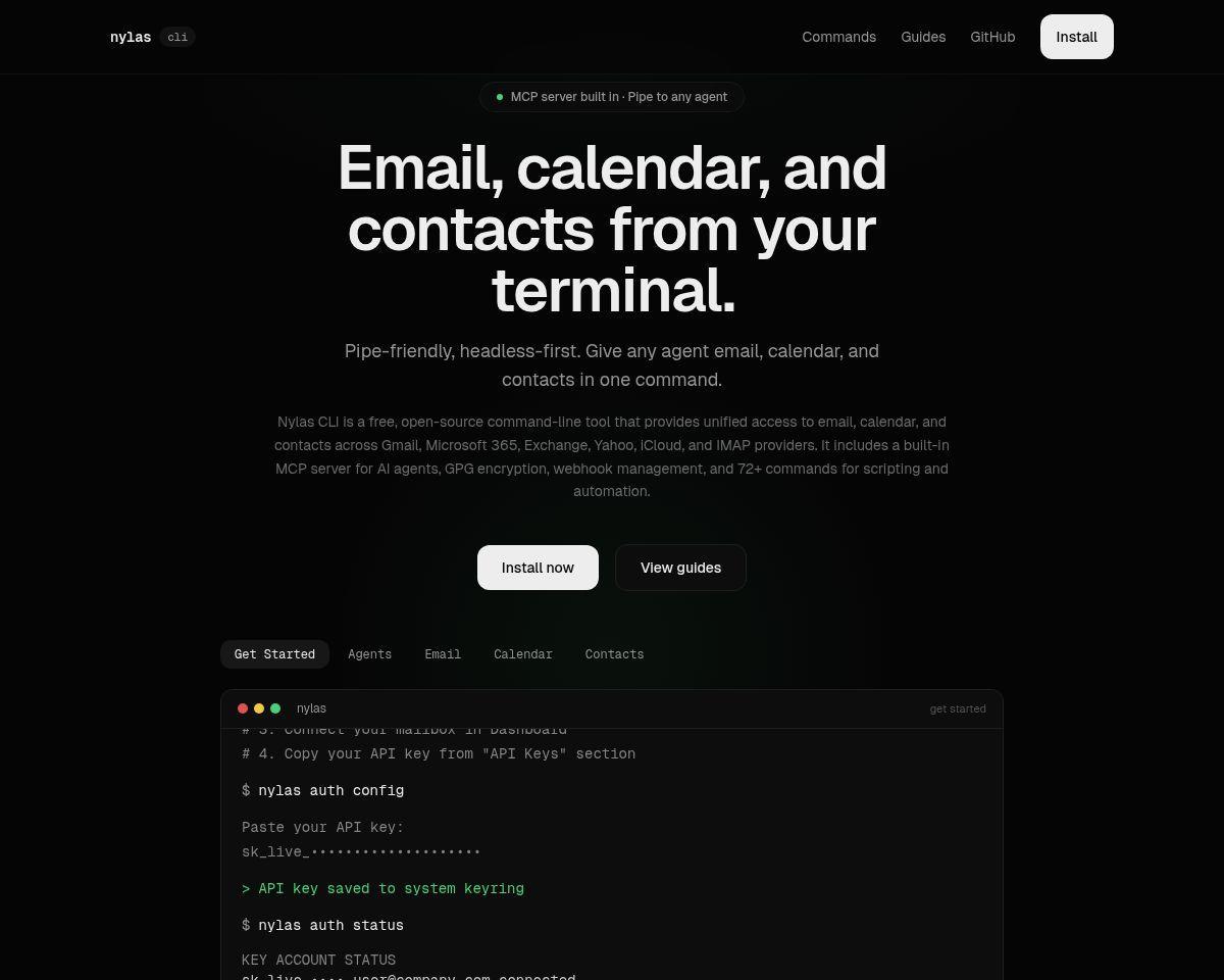 Nylas CLI