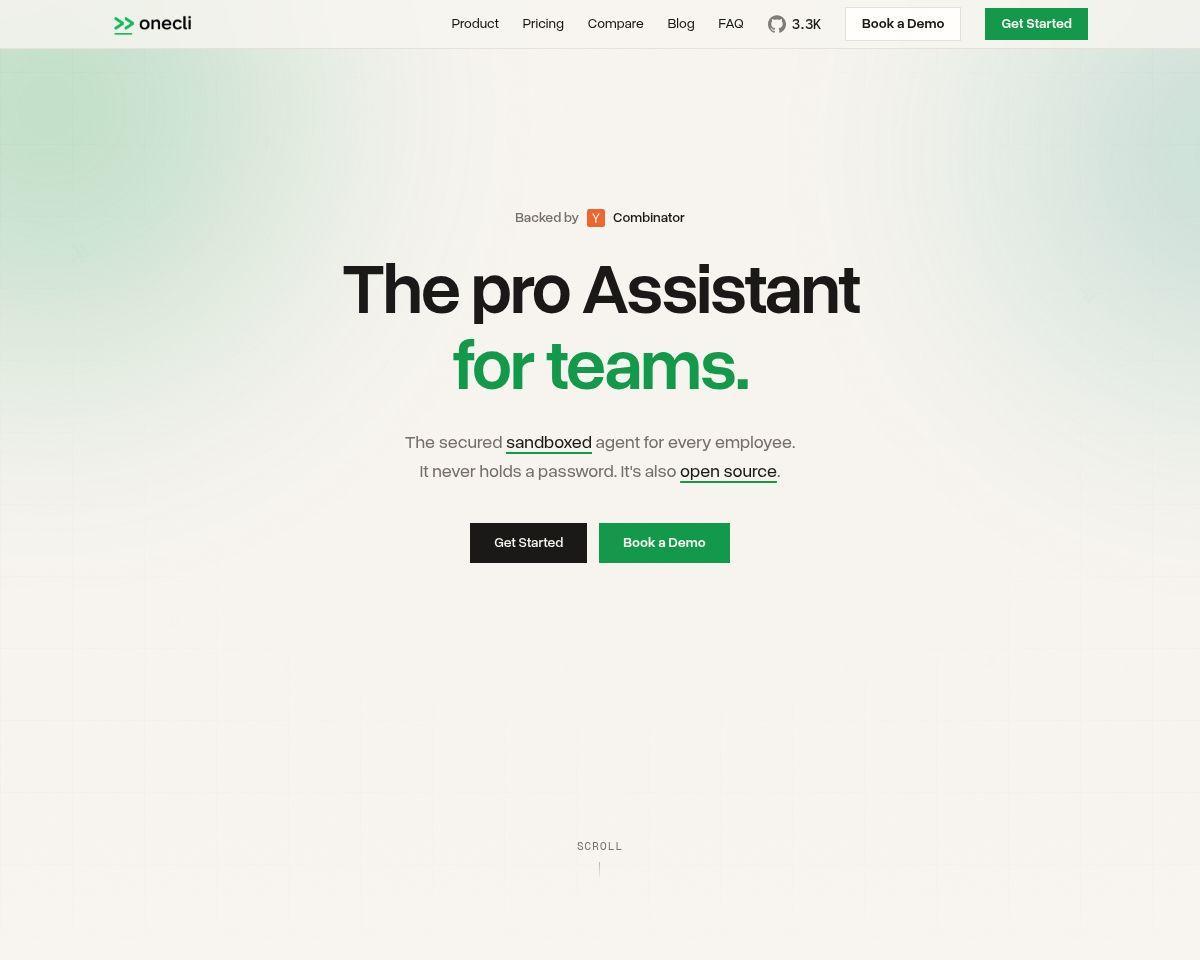 https://onecli.sh/