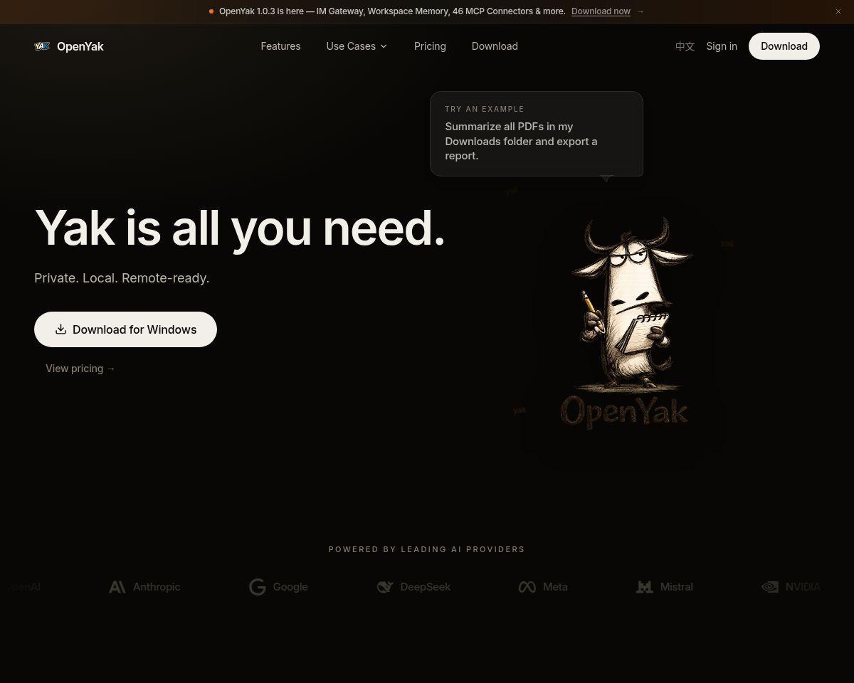 OpenYak