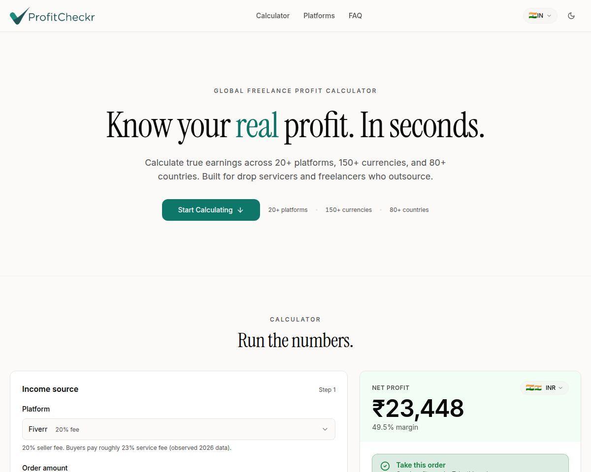 ProfitCheckr