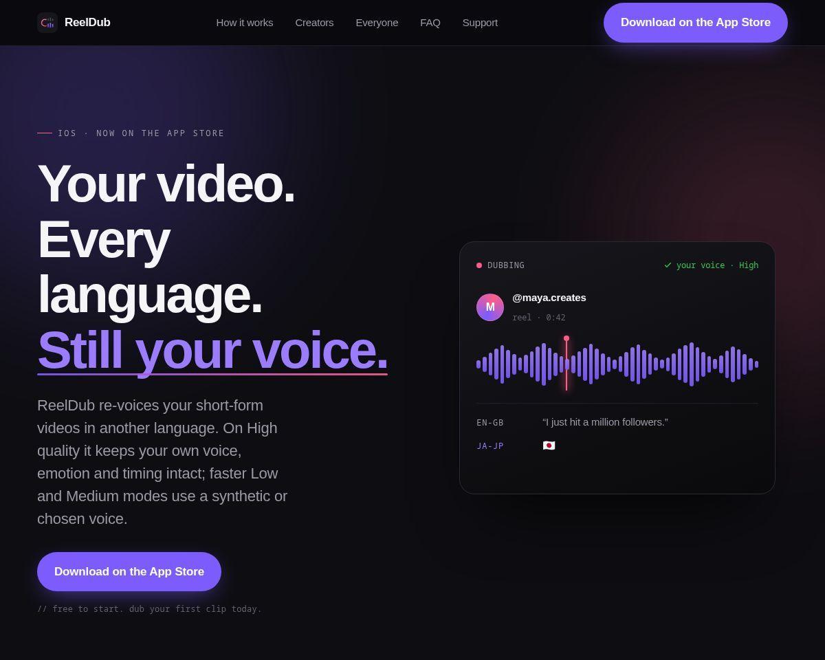 https://reeldub.app/
