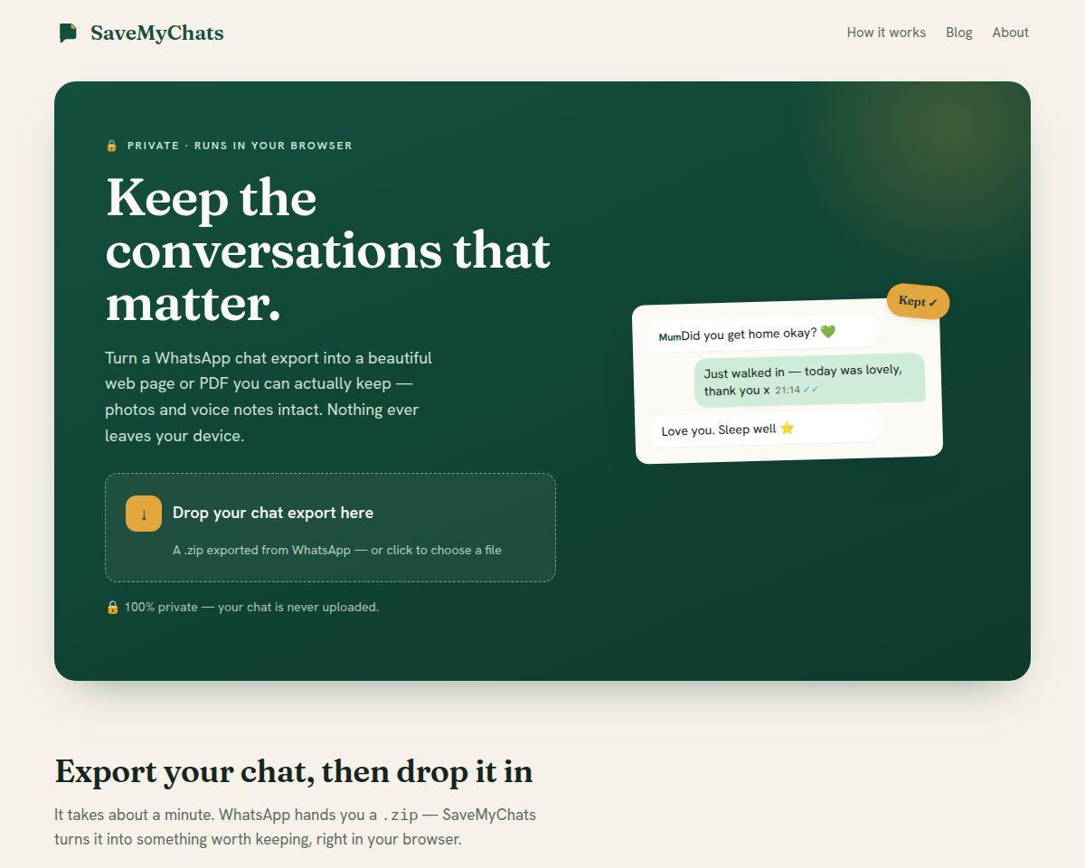 https://savemychats.com/
