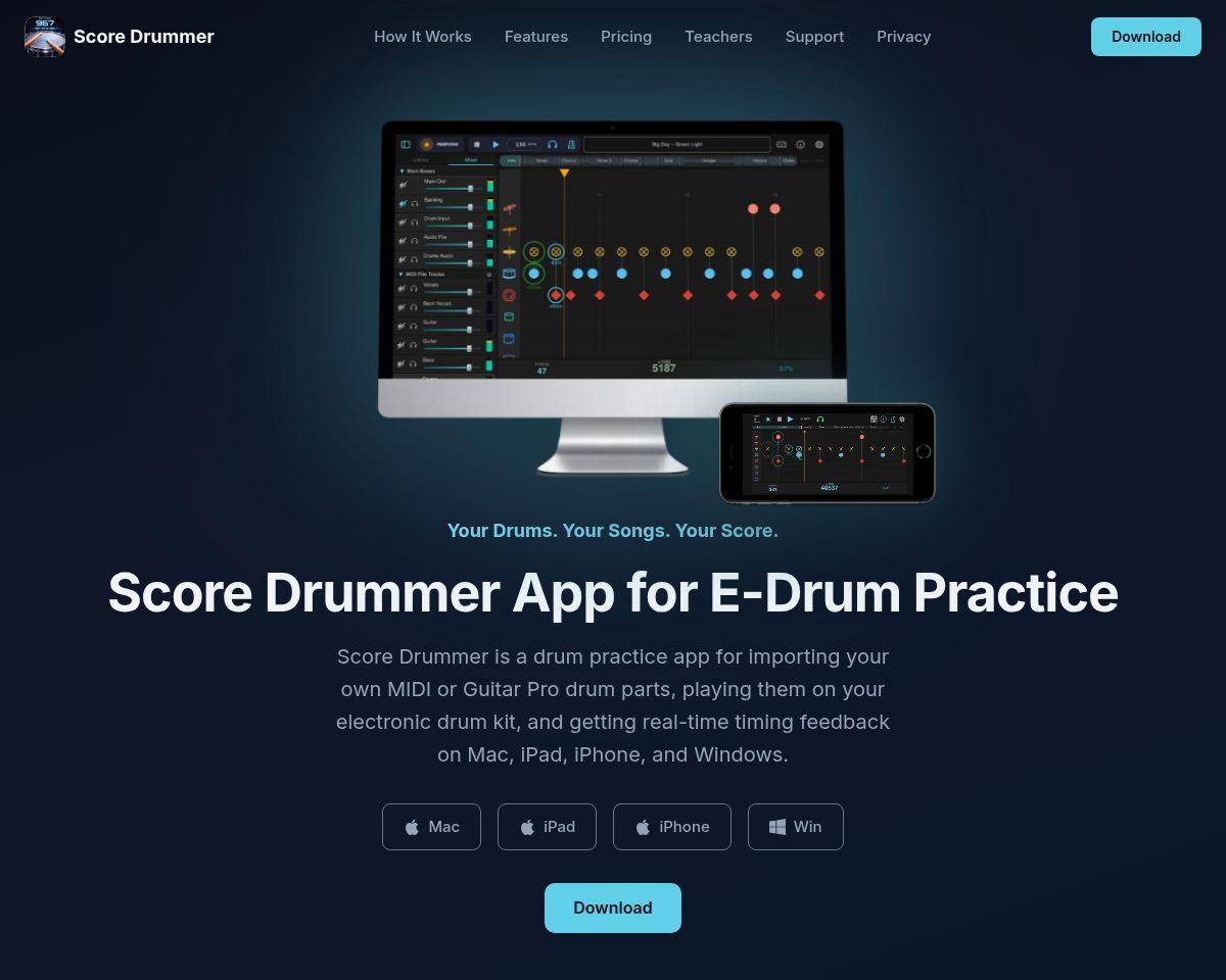 Score Drummer