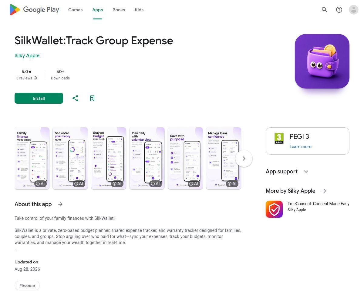 https://play.google.com/store/apps/details?id=app.silkwallet.finance