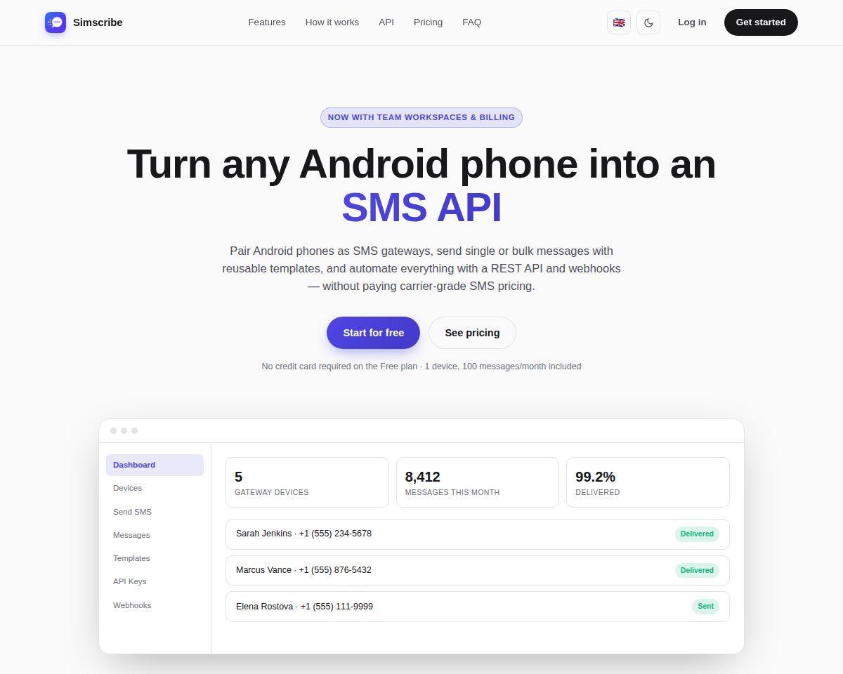 Simscribe