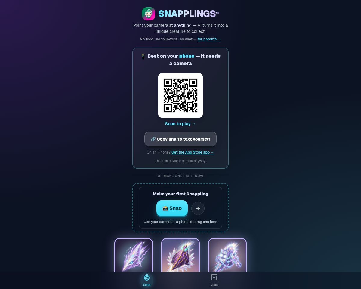 Snapplings: The Daily Object