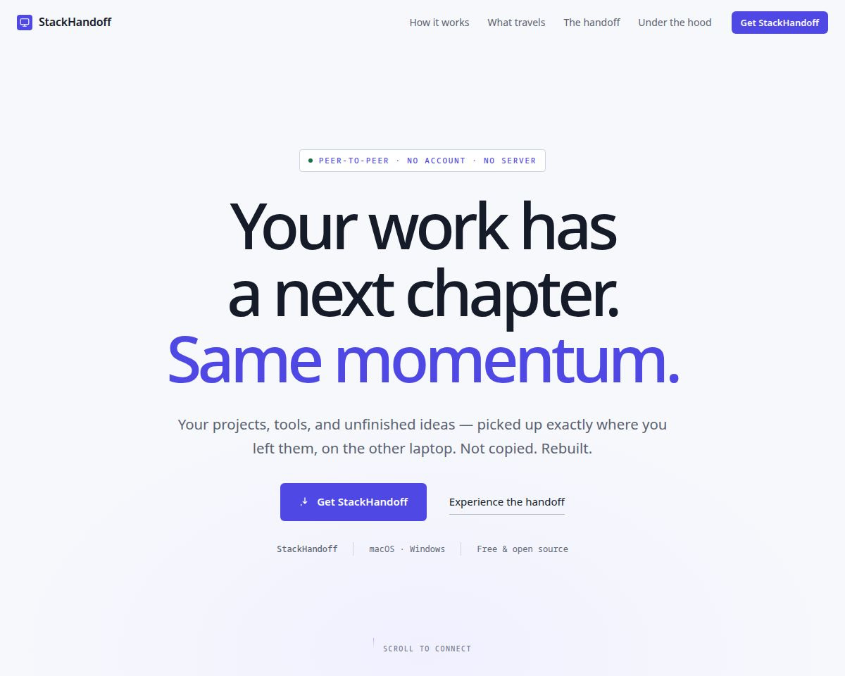 StackHandoff