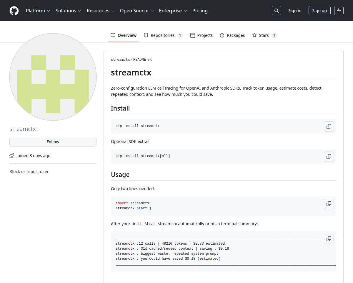 https://github.com/streamctx
