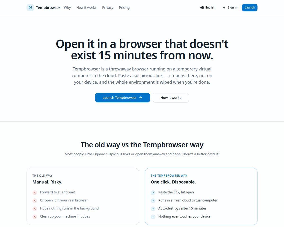 Tempbrowser
