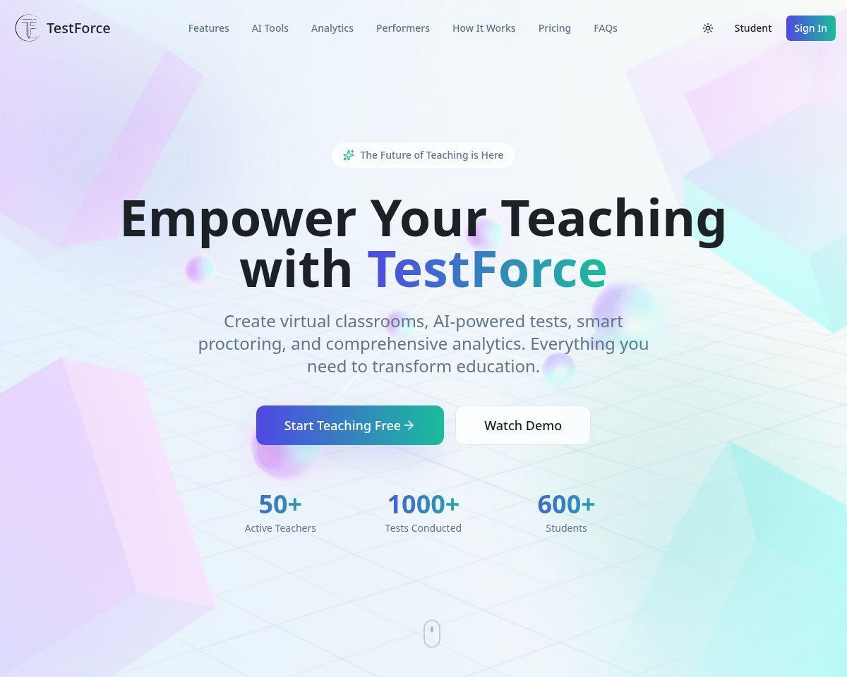TestForce Teacher