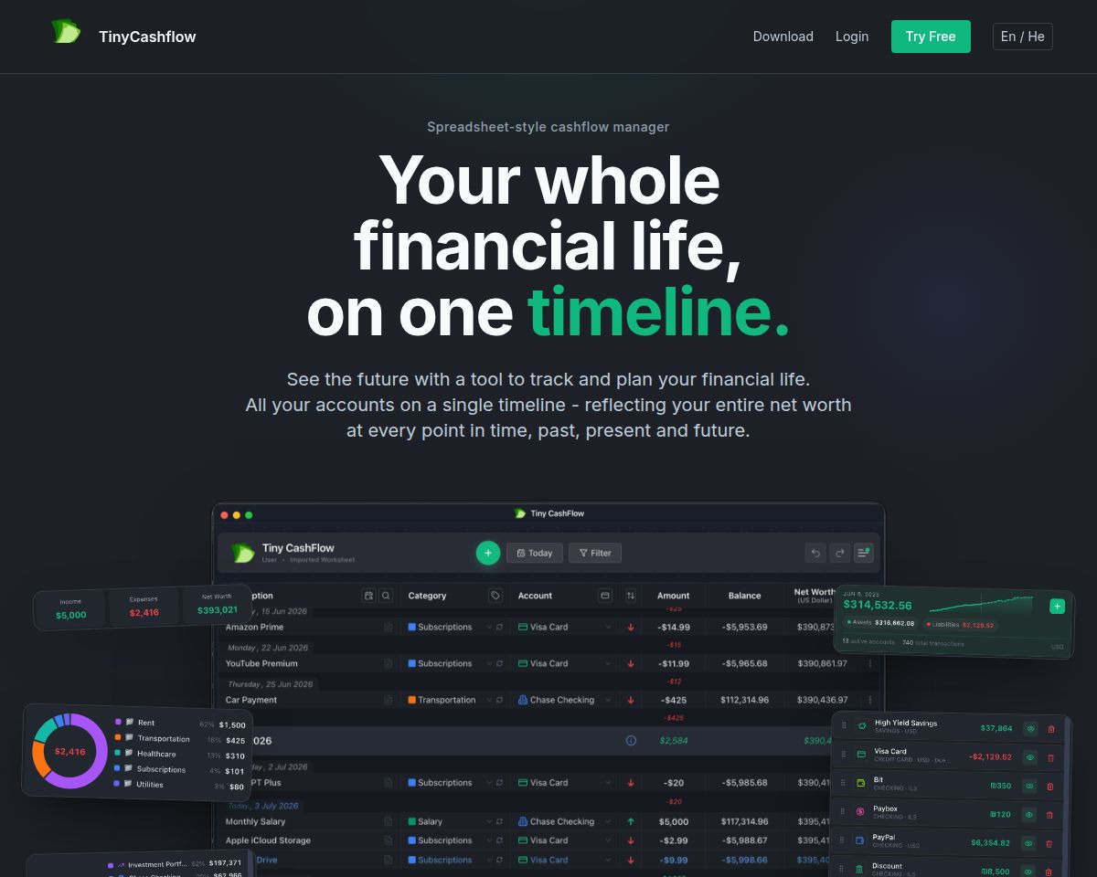 TinyCashflow