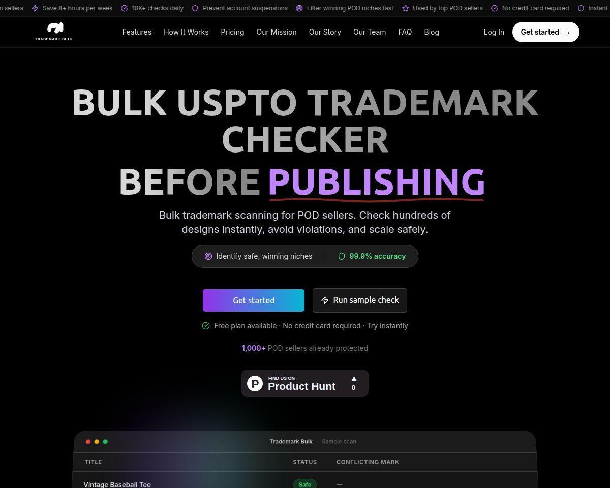Trademark Bulk