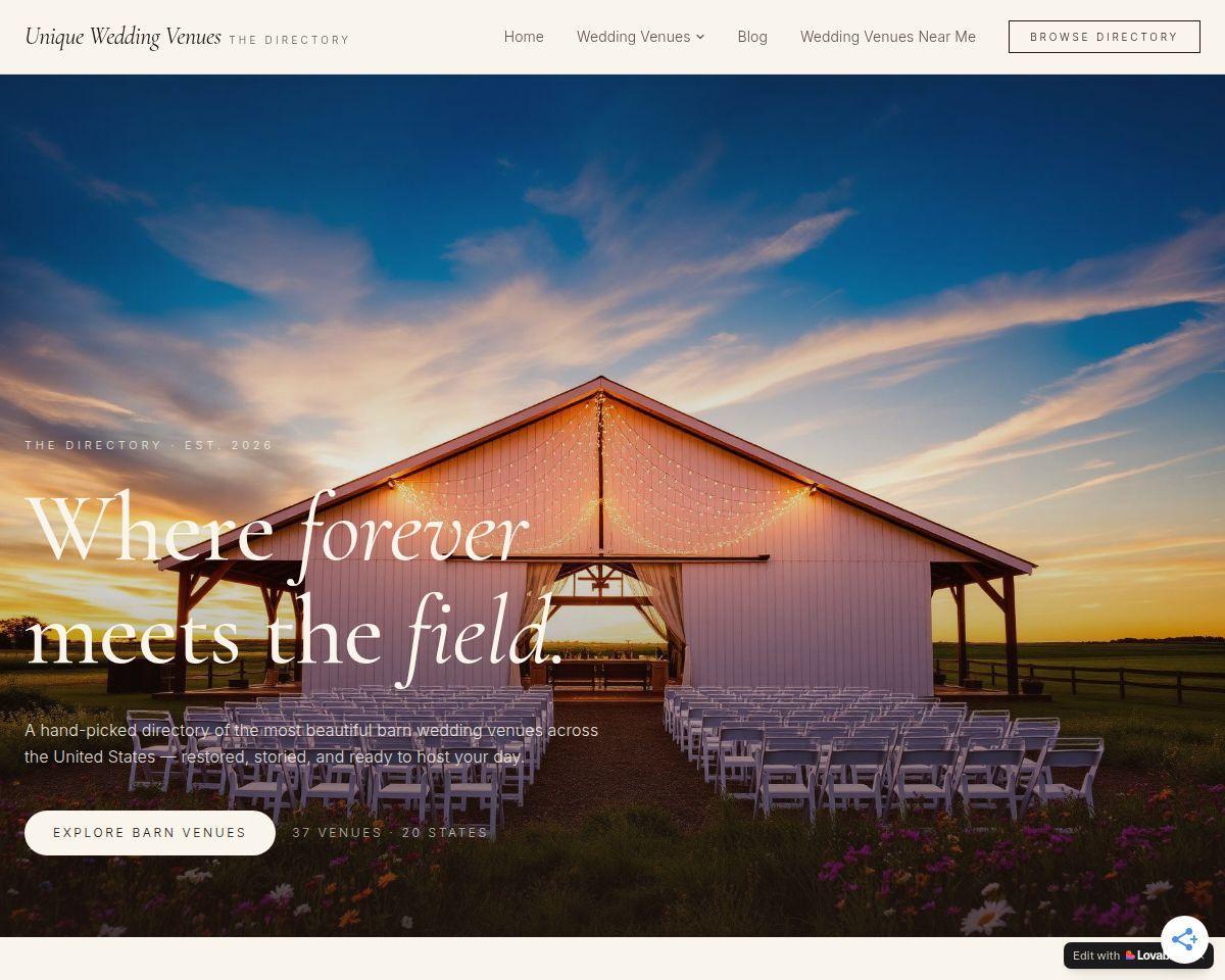 https://uniqueweddingvenuesusa.com/
