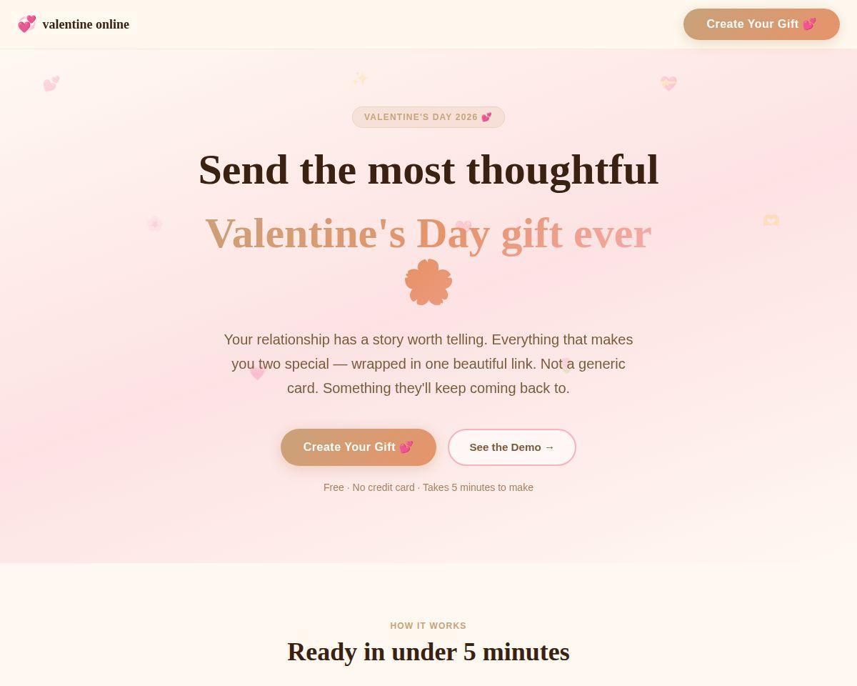 Valentine Online