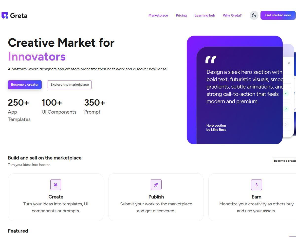 https://greta.questera.ai/marketplace