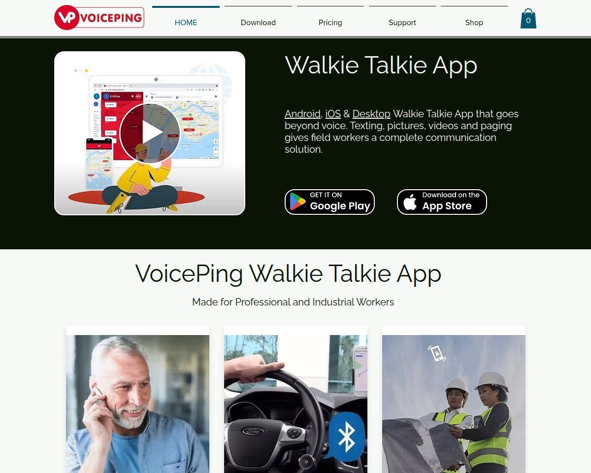 Voice Ping: Wearable Walkie Talkie