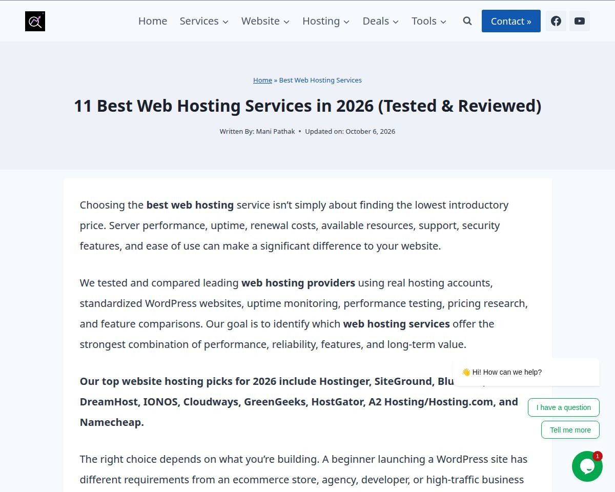Web Hosting | Webseotrends.com
