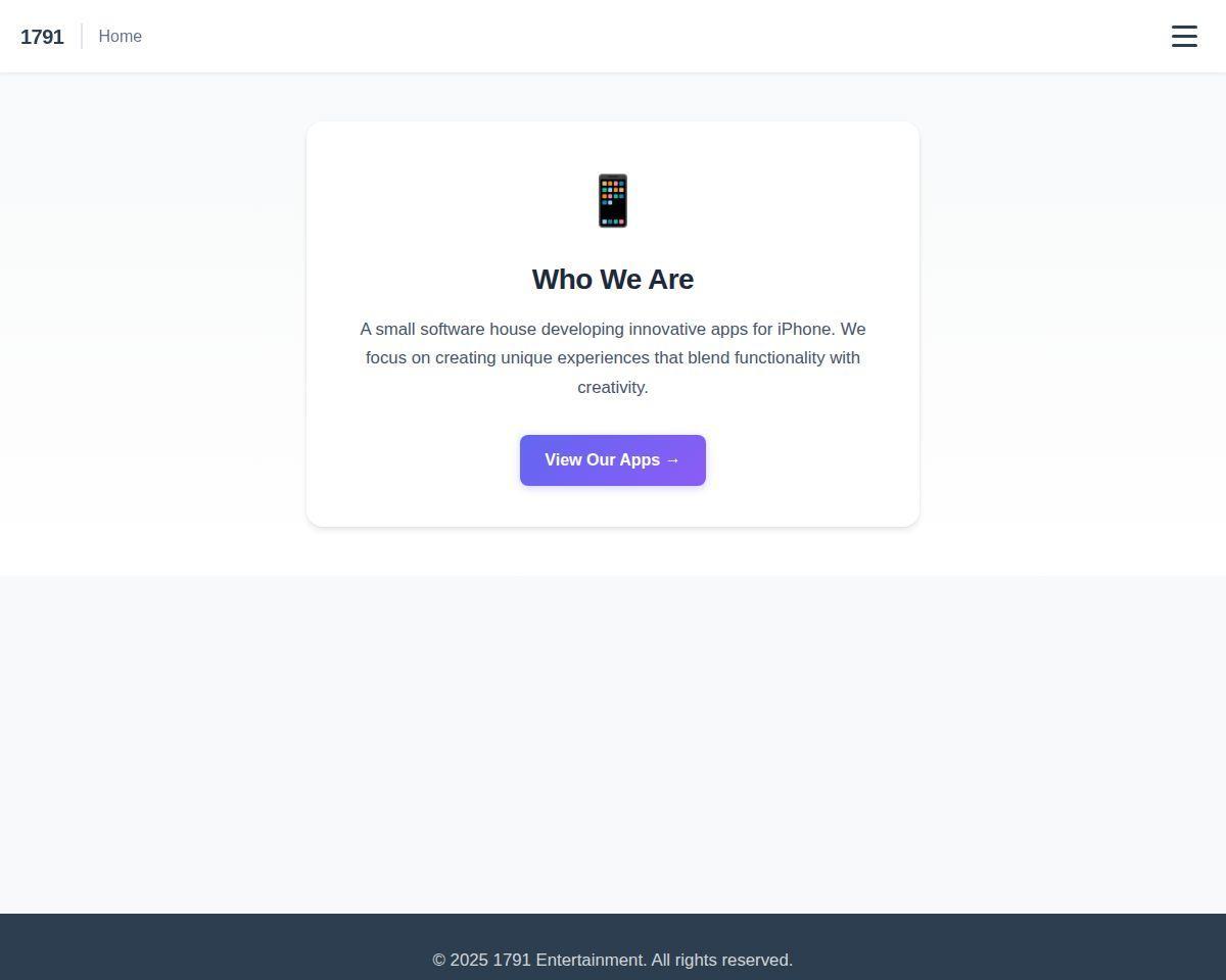 https://www.1791entertainment.com/