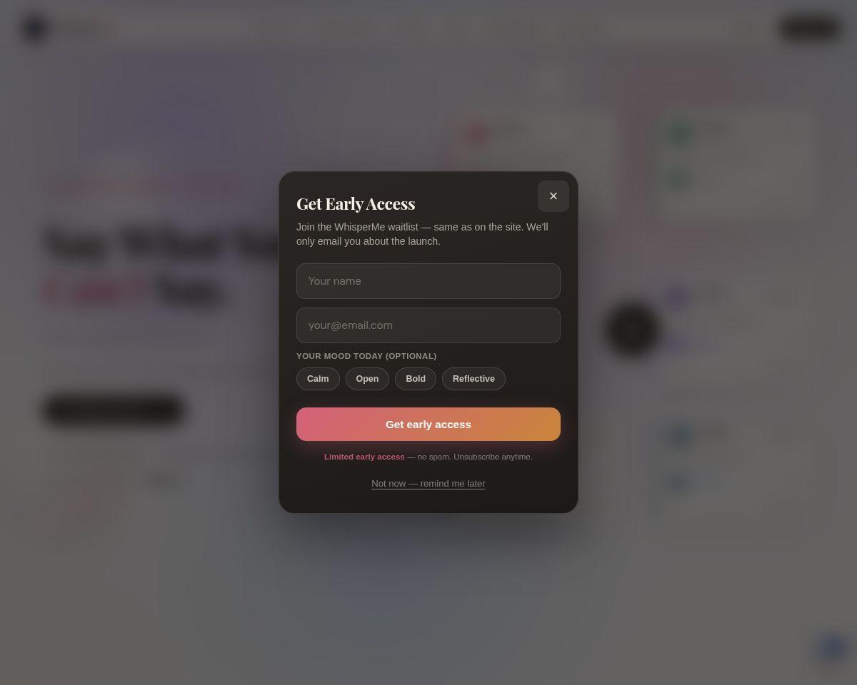 https://www.whisperme.co/