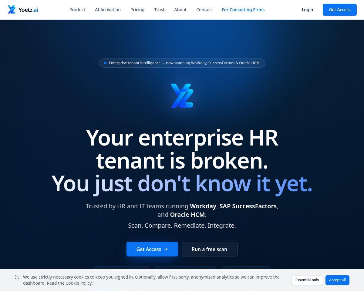 Yoetz - Enterprise tenant intelligence