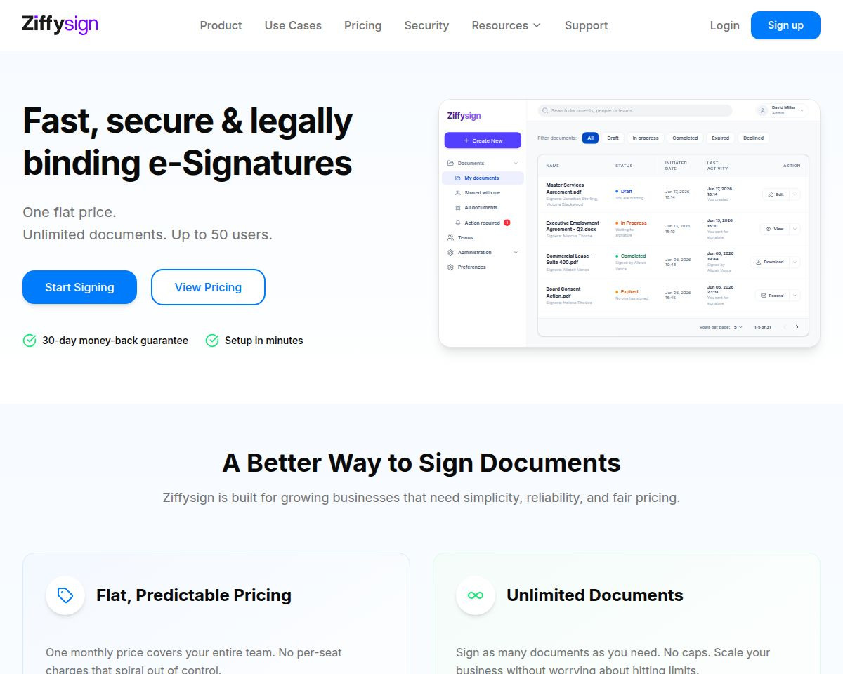 Ziffysign