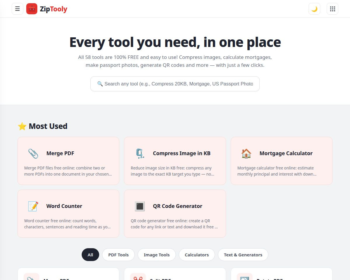 https://www.ziptooly.com/