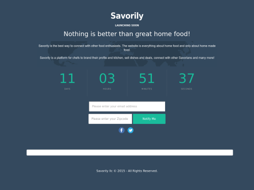 Savorily