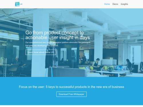 Alpha UX