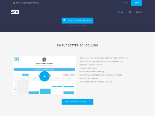 Sales Bridge