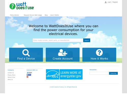 WattDoesItUse