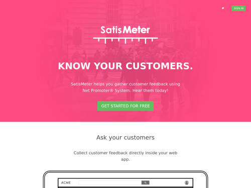 SatisMeter