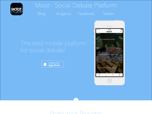 Moot - Social Debate Platform