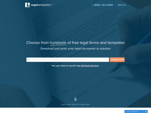 Legal Templates