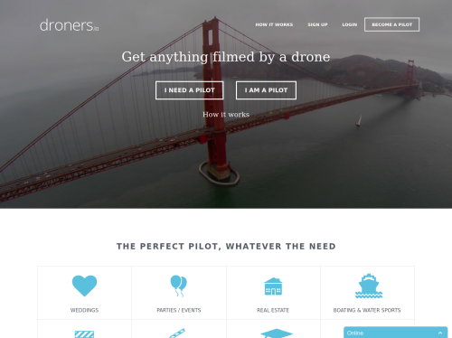 Droners.io
