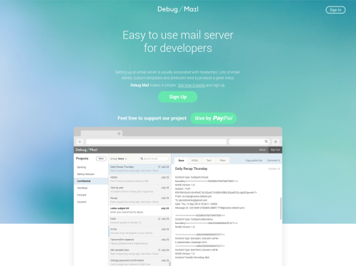 Debug Mail