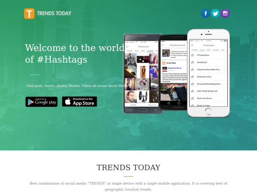 TrendsToday App