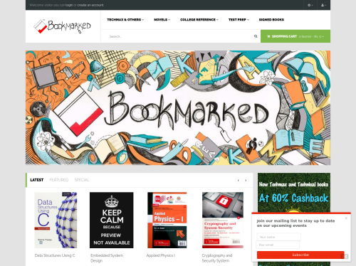 Bookmarked Screenshot