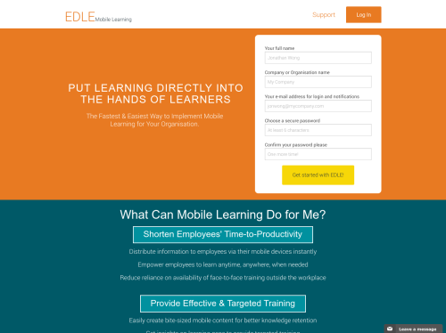 EDLE mLearning