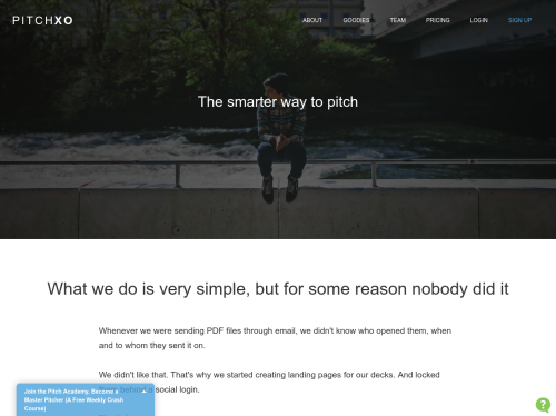 pitchXO