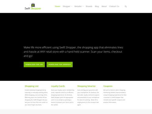 Swift Shopper App